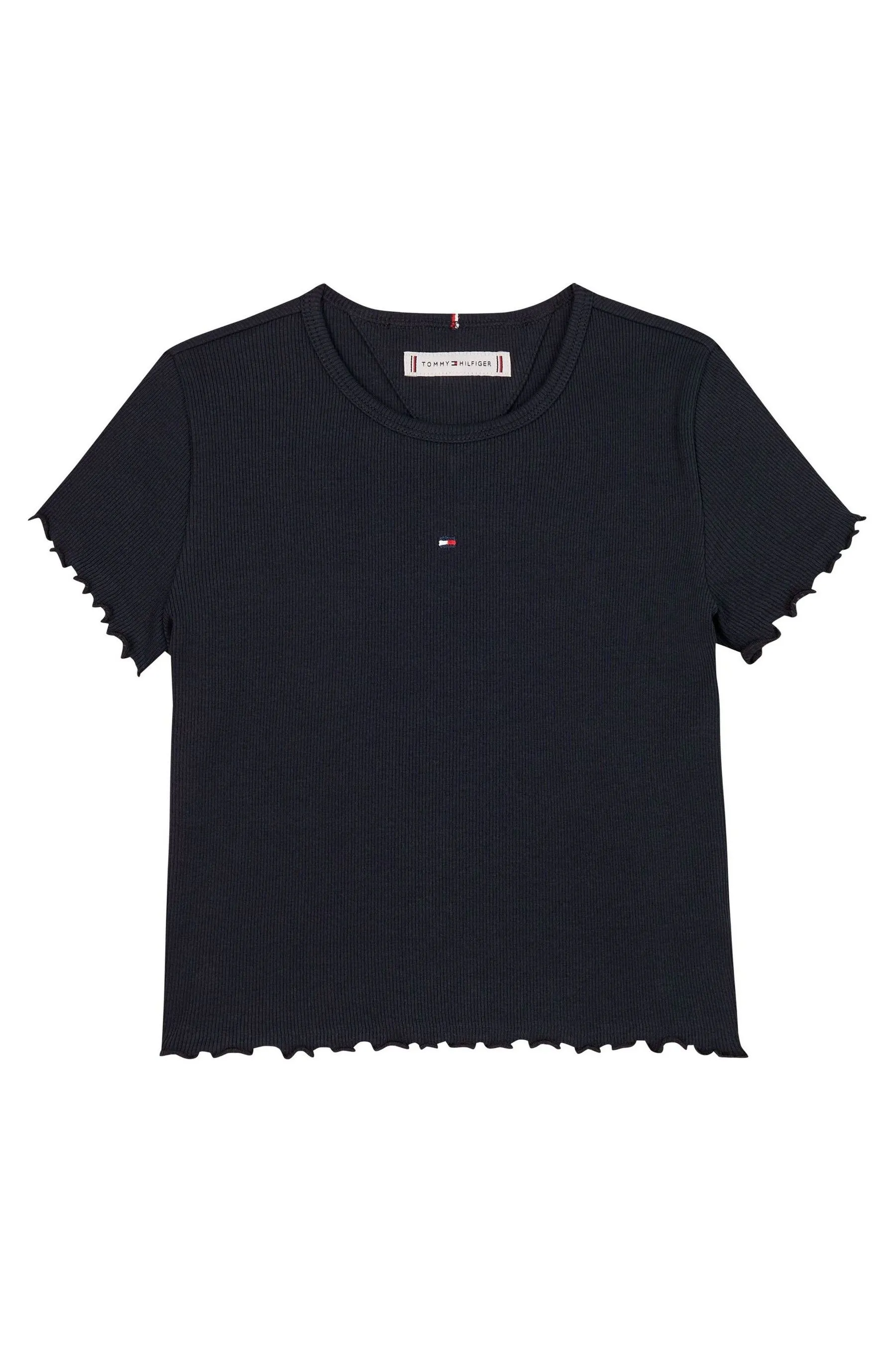Tommy Hilfiger Blu - Essential Rib Maniche corte  Top    